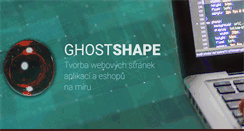 Desktop Screenshot of ghostshape.com